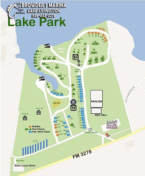 Lake Park Map